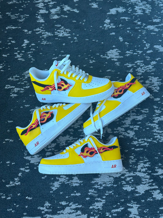 Big Kid’s Lemon Drop Removable Flames 🔥