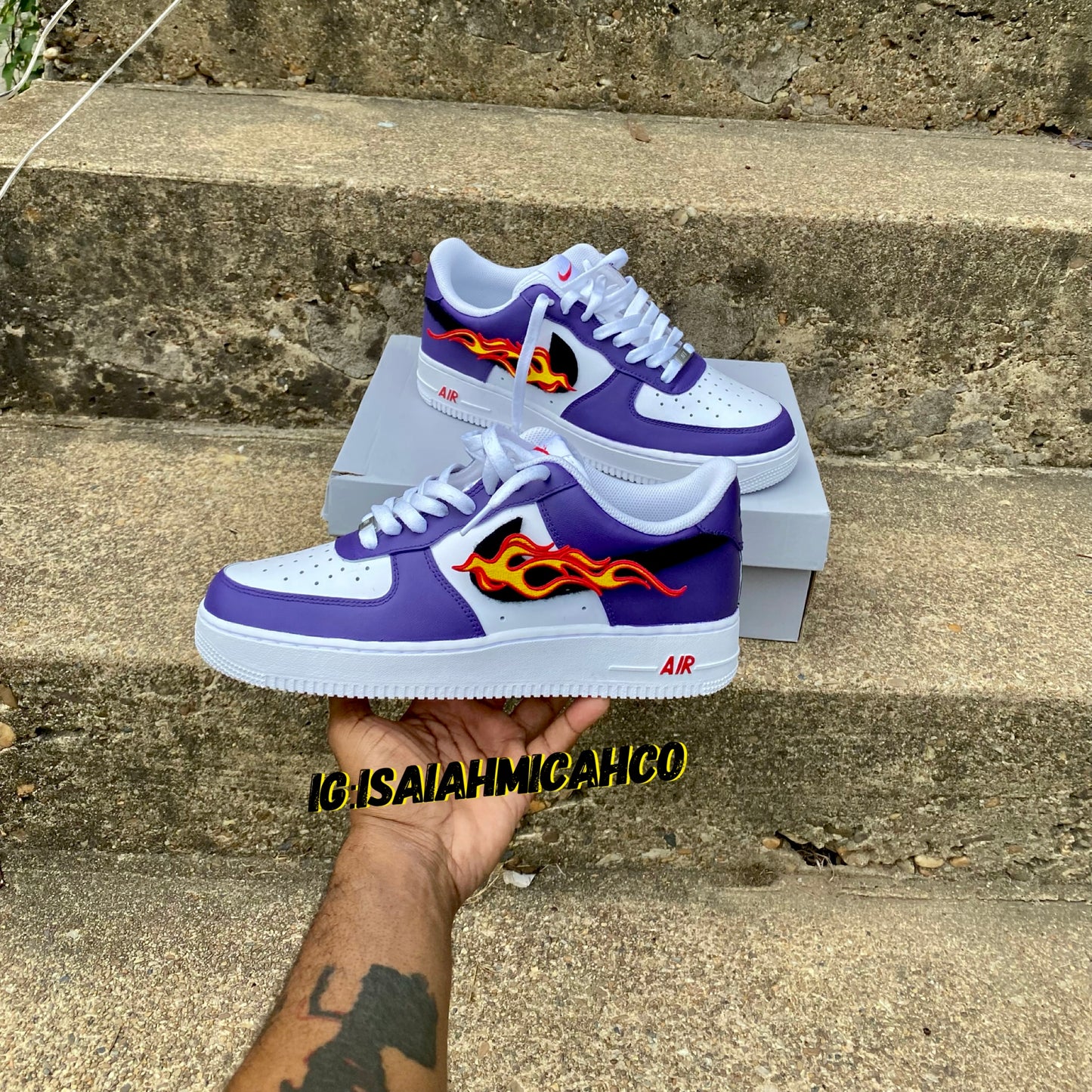 Women’s Codeine Removable Flames 🔥