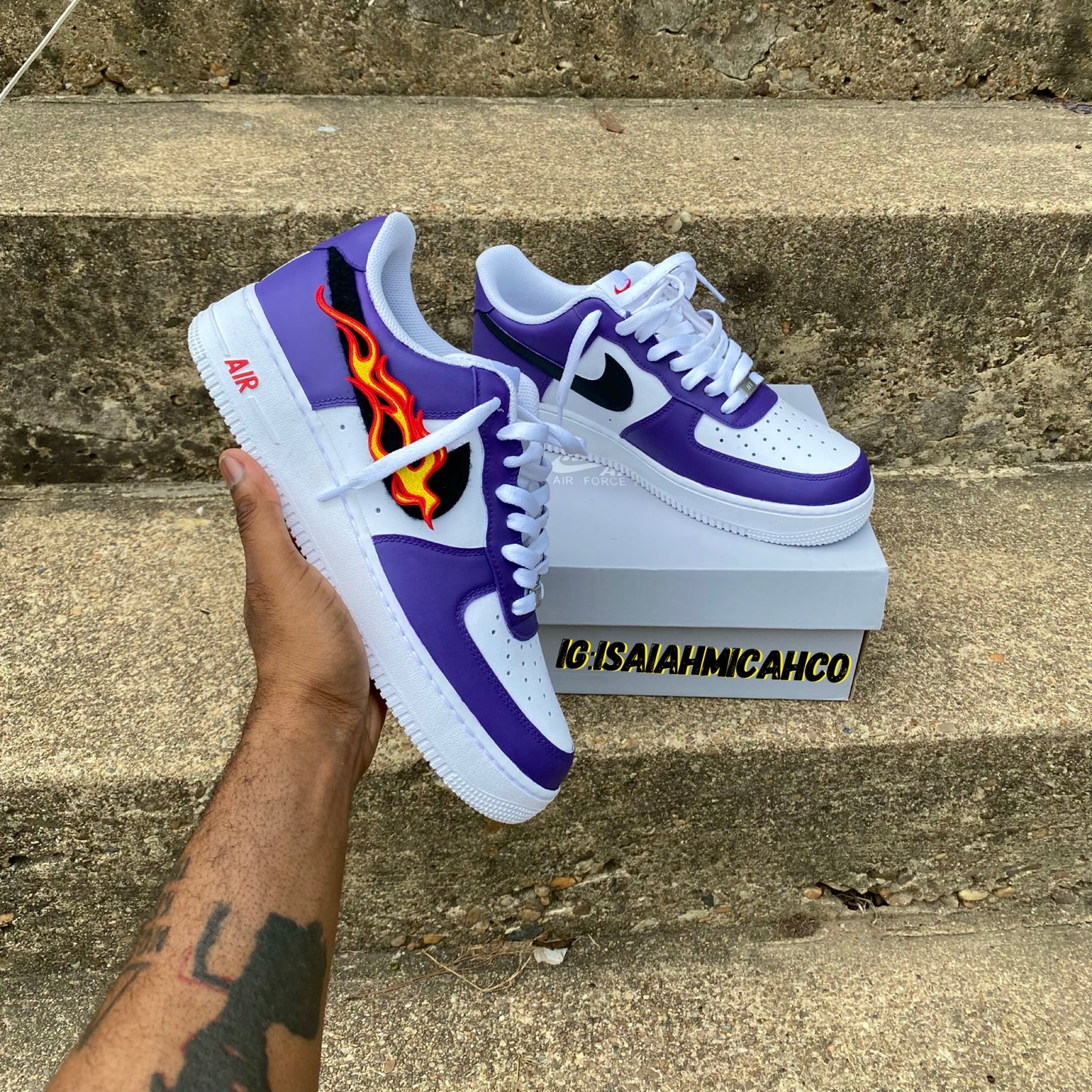 Men’s Codeine Removable Flames 🔥