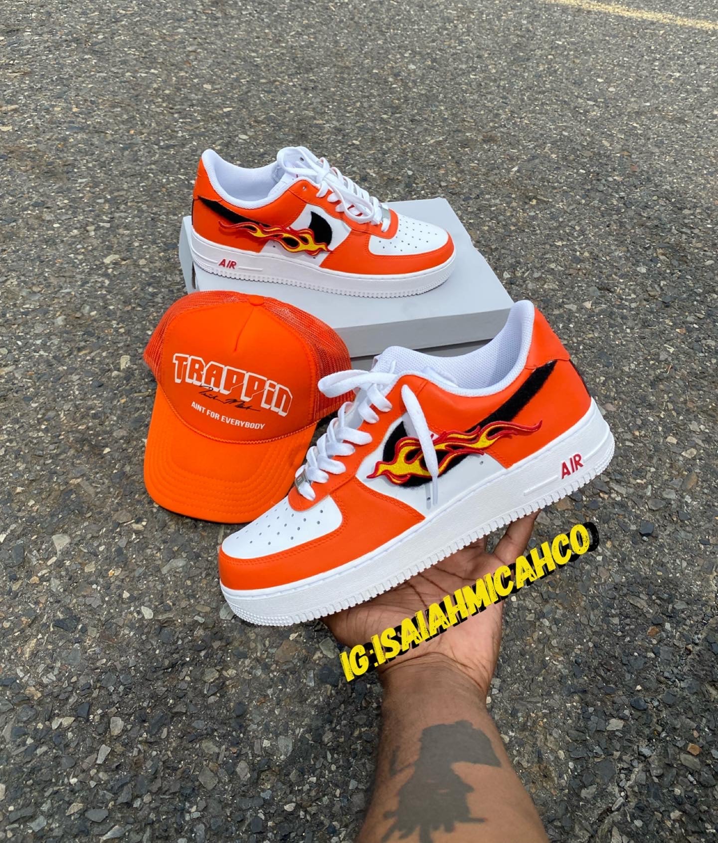 Big Kid’s Some Slight Removable Flames 🍊🔥